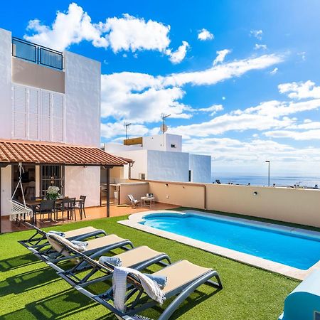 Villa Trueno Refugio De Lujo Con Piscina Climatizada Y Vistas Κανδελάρια Εξωτερικό φωτογραφία