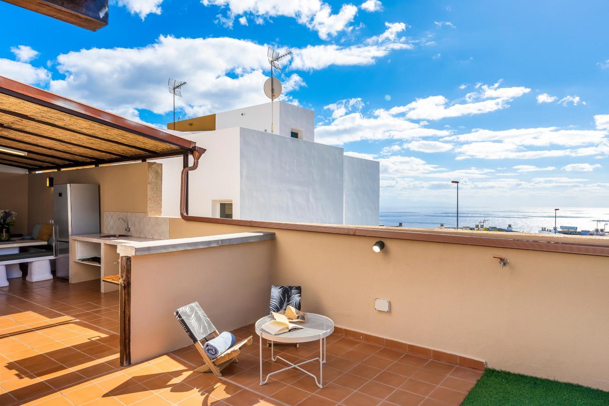 Villa Trueno Refugio De Lujo Con Piscina Climatizada Y Vistas Κανδελάρια Εξωτερικό φωτογραφία